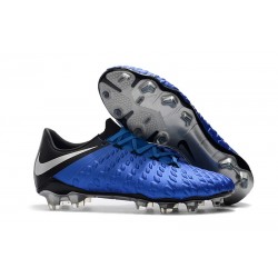 Neymar Nike HyperVenom Phantom 3 Elite FG - Blå Svart