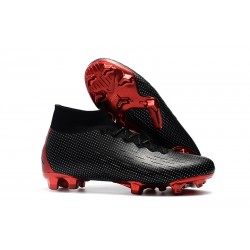 Nike Mercurial Superfly VI 360 Elite DF FG - Nike x Jordan Svart Röd