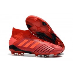 adidas Predator 19.1 FG Fotbollsskor - Röd