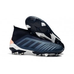 adidas Fotbollsskor för Herrar Predator 18+ FG - Cyan Svart