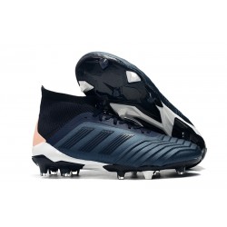 adidas Herr Fotbollsskor Predator 18.1 FG - Cyan Svart