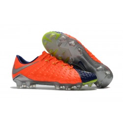 Nike Fotbollsskor HyperVenom Phantom III Elite FG - Orange Blå