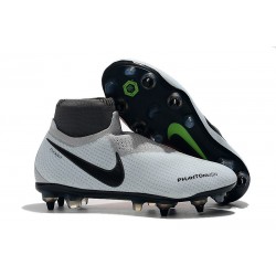 Nike Phantom Vision Elite DF SG-PRO Anti-Clog Grå Röd Svart