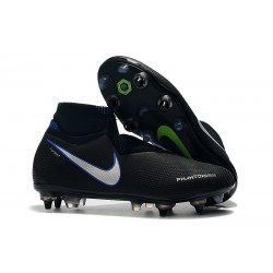 Nike Phantom Vision Elite DF SG-PRO Anti-Clog Svart Blå