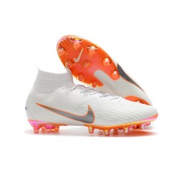 NIKE HERR MERCURIAL SUPERFLY 6 ELITE AG PRO - Vit Orange