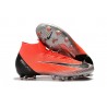 NIKE HERR MERCURIAL SUPERFLY 6 ELITE AG PRO - Röd Svart Silver