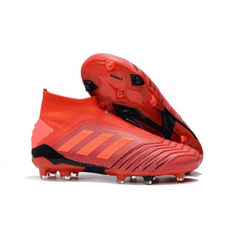 adidas Predator 19+ FG Skor Herr - Röd