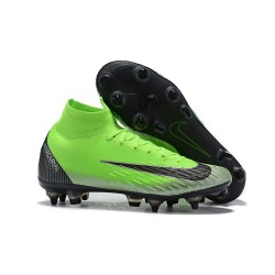 Nike Mercurial Superfly 360 SG-PRO AC Fotbollsskor Grön Svart