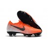 Nike Mercurial Vapor 12 Elite SG-Pro AC Orange Svart Vit