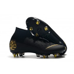 Nike Mercurial Superfly 360 SG-PRO AC Fotbollsskor Svart Guld