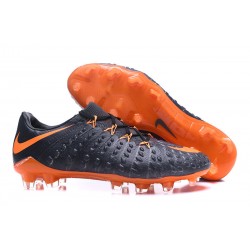 Nike Fotbollsskor HyperVenom Phantom III Elite FG - Svart Orange