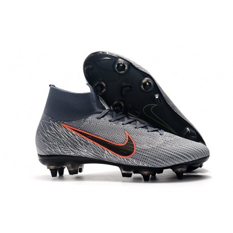 Nike Mercurial Superfly 360 SG-PRO AC Fotbollsskor Grå Orange