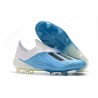 adidas X 18+ FG Fotbollsskor för Herrar - Blå Vit Svart