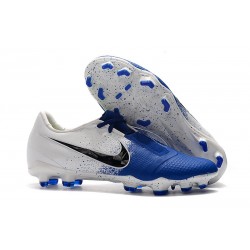 Fotbollsskor Nike Phantom Venom Elite FG - Blå Vit