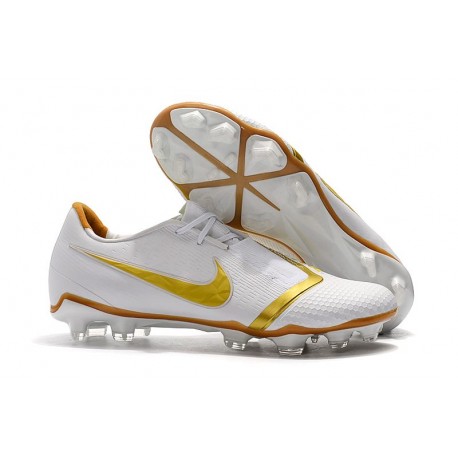 Fotbollsskor Nike Phantom Venom Elite FG - Vit Guld