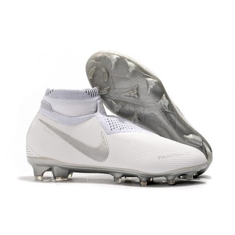 Nike Phantom VSN Elite DF FG Fotbollsskor för Herrar - Vit