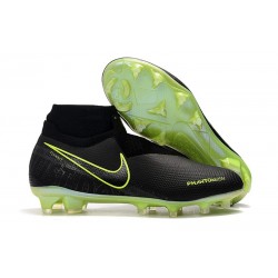 Nike Phantom VSN Elite DF FG Fotbollsskor för Herrar - Volt Svart