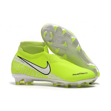 Nike Phantom VSN Elite DF FG Fotbollsskor för Herrar - Volt Vit