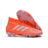 adidas Predator 19.1 FG Fotbollsskor - Orange Vit