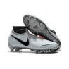 Nike Phantom Vision Elite DF FG Fotbollsskor för Män - Grå Röd