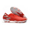 Fotbollsskor för Herrar adidas Nemeziz 19.1 FG Röd Silver