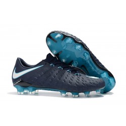 Neymar Nike HyperVenom Phantom 3 Elite FG - Blå Vit