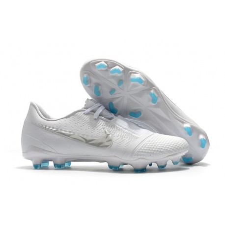 Fotbollsskor Nike Phantom Venom Elite FG - Vit Silver