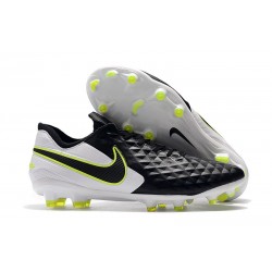 Fotbollskor Nike Tiempo Legend 8 Elite FG - Svart Vit