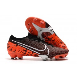 Nike Fotbollsskor Mercurial Vapor XIII 360 Elite FG Svart Vit Röd