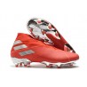 Fotbollsskor för Män adidas Nemeziz 19+ FG Röd Silver