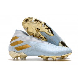 adidas Nemeziz 19+ FG 15 Years - Turkos/Guld/Vit LIMITED EDITION