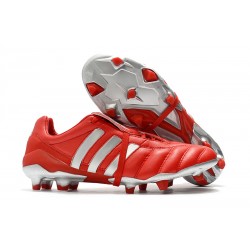 adidas Predator 19+ FG Fotbollsskor för Män - Röd Silver
