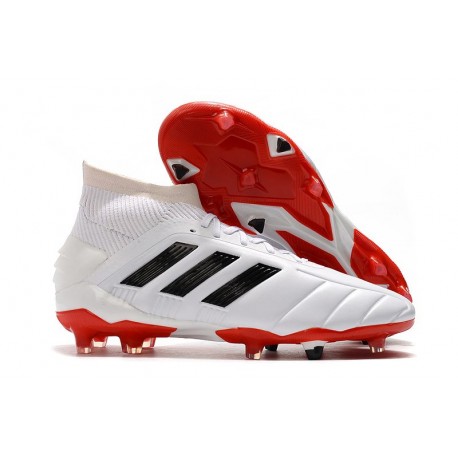 adidas Predator Mania 19.1 FG ADV Fotbollsskor - Vit