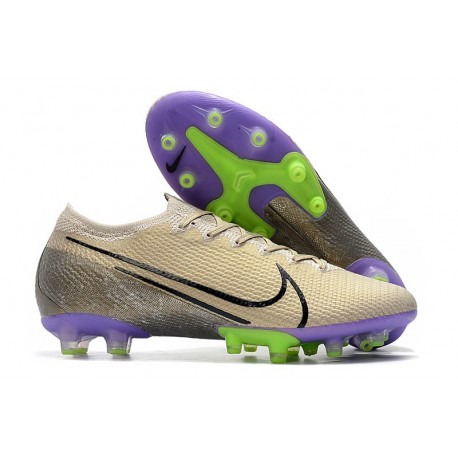 Fotbollsskor Nike Mercurial Vapor 13 Elite AG-Pro Ökensand Svart Lila