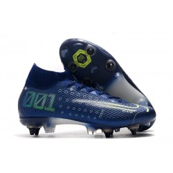 Nike Mercurial Superfly 7 Elite SG-PRO Anti-Clog Dream Speed 001 Blå