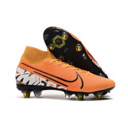 Nike Mercurial Superfly 7 Elite SG-PRO Anti-Clog Orange Vit