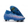 Nike Mercurial Superfly 7 Elite SG-PRO Anti-Clog Blå Röd