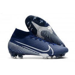 Nike Mercurial Superfly VII Elite SE FG -Blå Vit