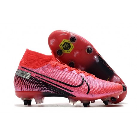 Nike Mercurial Superfly 7 Elite SG-PRO Anti-Clog Future Lab - Rosa Svart