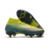 Nike Mercurial Superfly 7 Elite SG-PRO Anti-Clog Gul Svart Grön