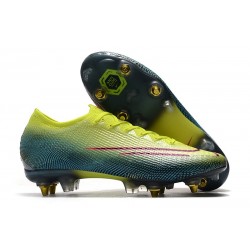 Nike Mercurial Vapor 13 Elite SG-PRO Anti-Clog Gul Svart Grön