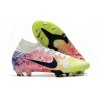 Nike Skor Mercurial Superfly 7 Elite DF FG -Neymar Vit Svart Blå