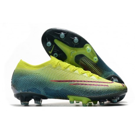 Fotbollsskor Nike Mercurial Vapor 13 Elite AG-Pro Gul Svart Grön