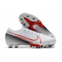 Fotbollsskor Nike Mercurial Vapor 13 Elite AG-Pro Vit Röd