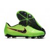 Nike Fotbollsskor för Män Phantom Vnm Elite FG -Grön Svart