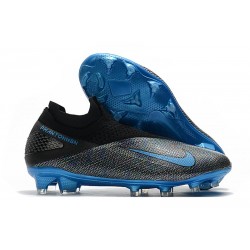 Fotbollsskor Nike Phantom Vision 2 Elite Dynamic Fit FG -Blå Svart