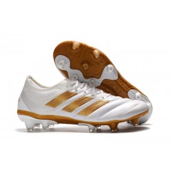 adidas Copa 19.1 FG Fotbollsskor för Män -Vit Guld