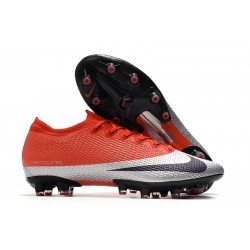 Fotbollsskor Nike Mercurial Vapor 13 Elite AG-Pro Röd Silver Svart