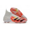 Fotbollsskor Adidas Predator 20+ Mutator FG Uniforia - Vit Svart Röd