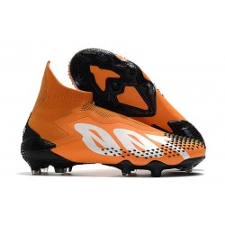 Fotbollsskor för Herr Adidas Predator 20+ Mutator FG Orange Vit Svart